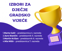 IZBORI ZA DJEČJE GRADSKO VIJEĆE