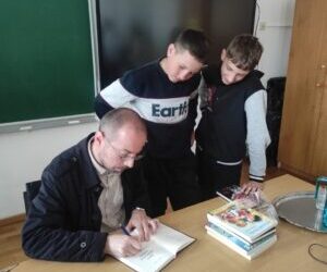 Mladen Kopjar u II. osnovnoj školi Bjelovar