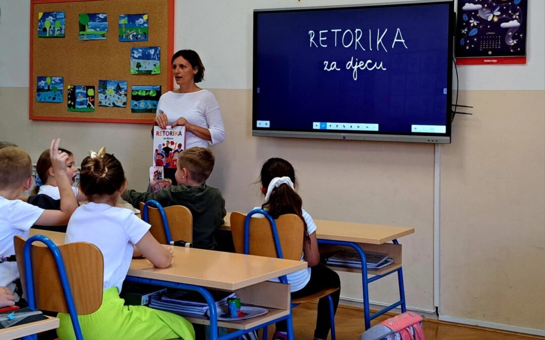 Retorička radionica u 2.b s profesoricom Ivanom Peuljom