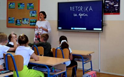 Retorička radionica u 2.b s profesoricom Ivanom Peuljom