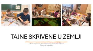 Radionica „Indiana Jones – Tajne skrivene u zemlji“