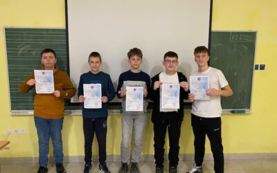 Učenici naše škole na Županijskom natjecanju iz informatike!