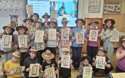 Tajne drevnih simbola: Učenici PŠ Ždralovi postali mladi istraživači Egipta