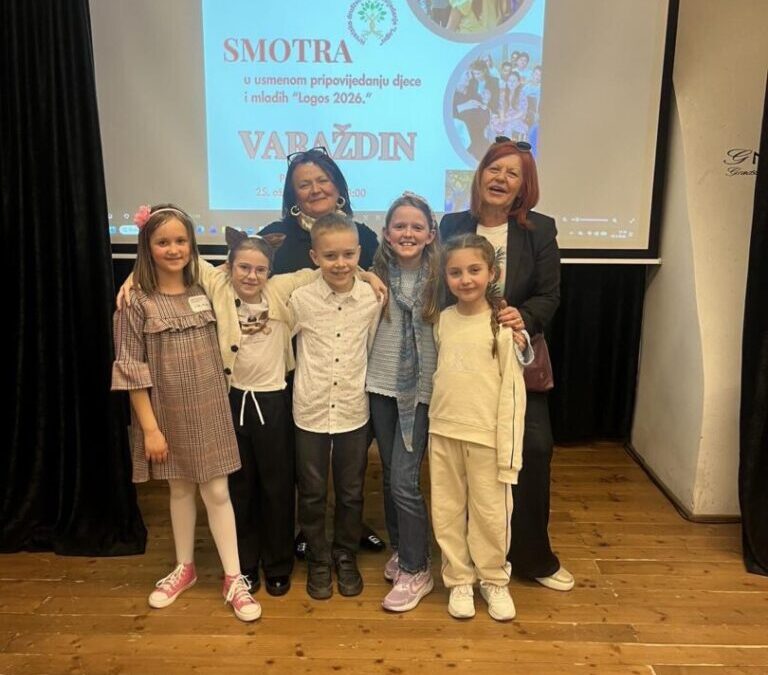 Naši učenici uspješni na 8. Državnoj smotri pripovijedanja