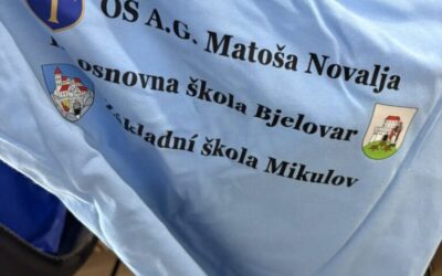 Susret učenika II. osnovne škole Bjelovar s učenicima škola iz Novalje i Mikulova